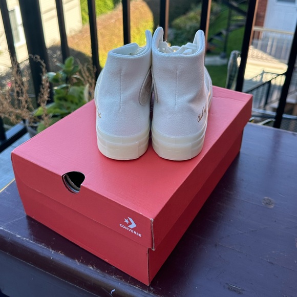 CONVERSE Chuck 70 Marquis Hi-Sneakers in White/Ivory - Picture 3 of 4